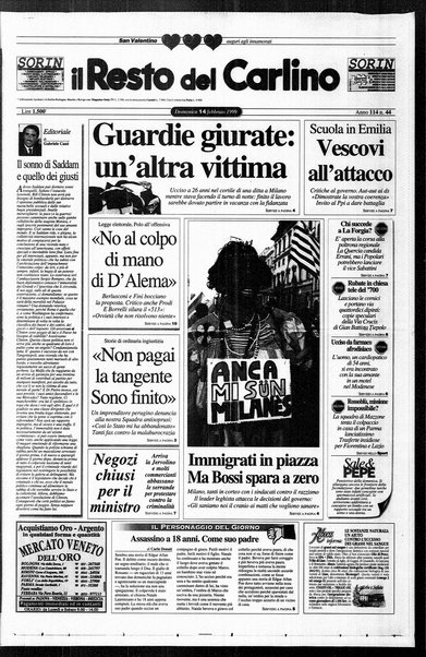 Il Resto del Carlino : giornale dell'Emilia